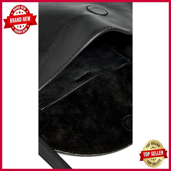 Leather Shoulder Bag Adjustable Strap Satchel Style Date Night - Picture 5 of 5